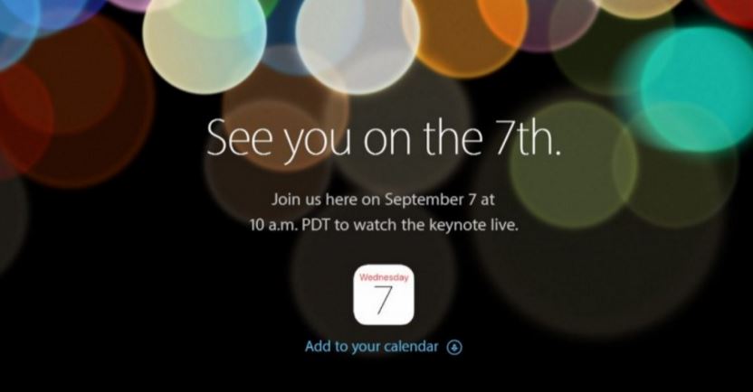 Apple iPhone 7 release official; Sept 7 event could include iPad, Watch