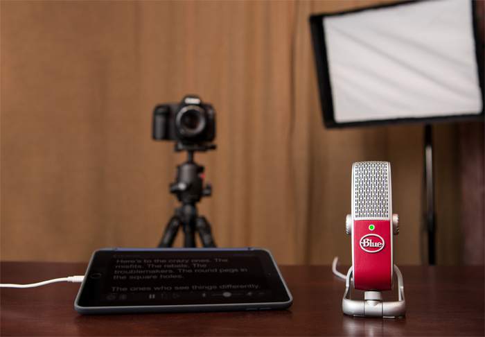 Blue Raspberry: This portable microphone makes voice recording a breeze