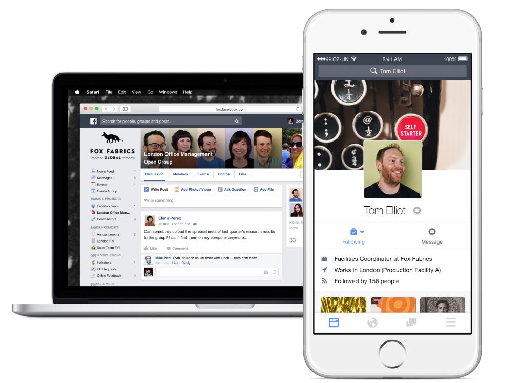 Facebook’s social network for business to launch in October