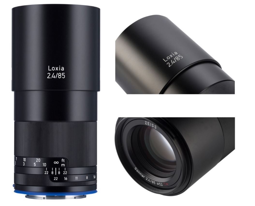 Zeiss introduces Loxia 2.4/85 for mirrorless Sony full-frame cameras