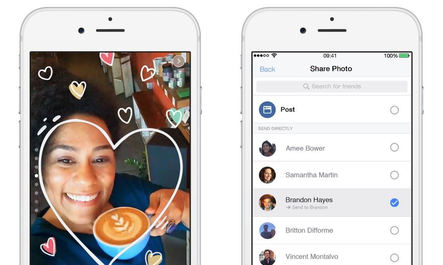 Is Facebook blatantly copying Snapchat on filters and special effects?