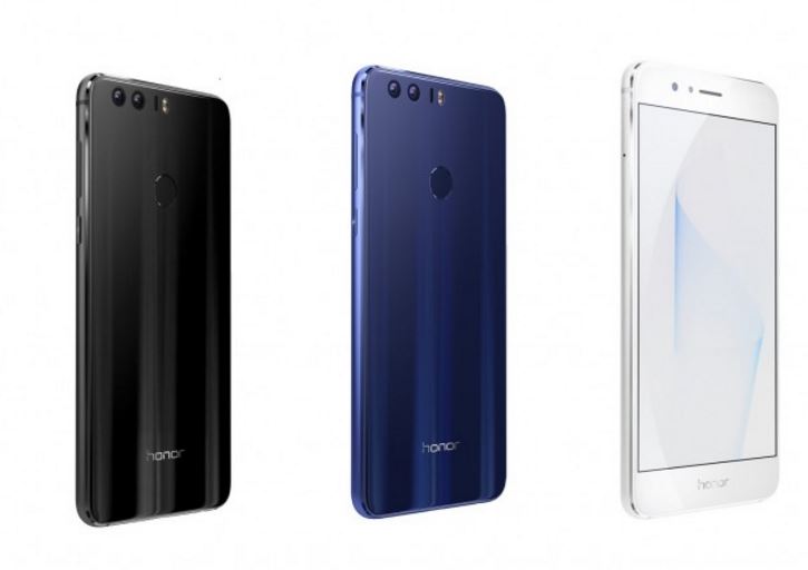 Huawei Honor 8, Honor 8 Smart and Holly 3 launched in India