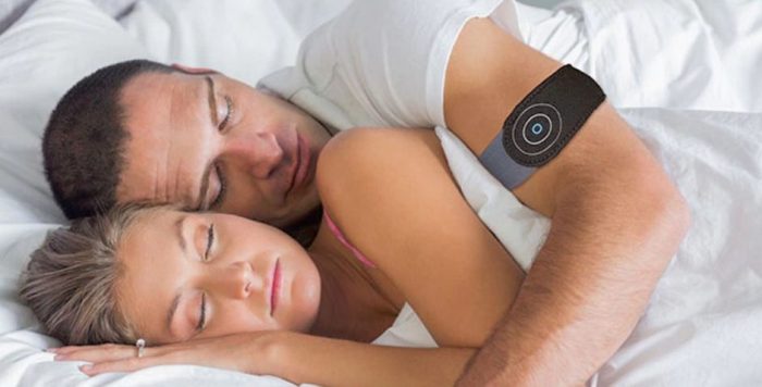 The Anti-Snore Wearable does exactly what it says