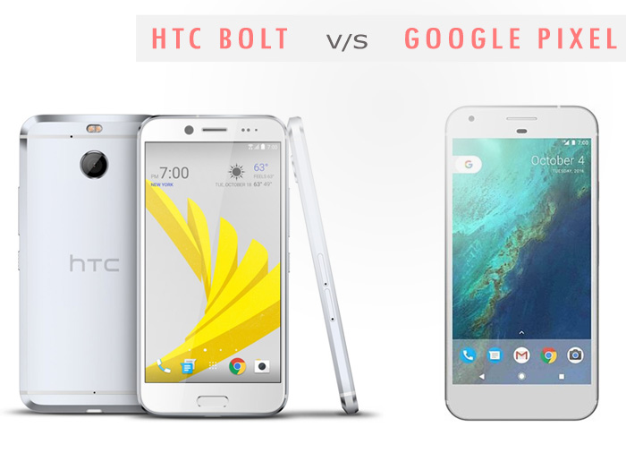 HTC Bolt vs Google Pixel: Which is the better smartphone