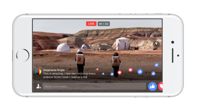 Facebook brings 360-video experience to live streaming