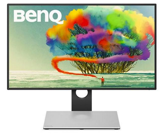 BenQ’s new 27-inch monitor features a USB-C docking station