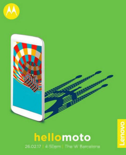 Lenovo media invite confirms a Moto phone for MWC 2017