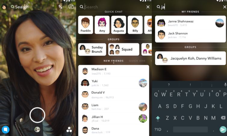 Snapchat revamps design with one universal search