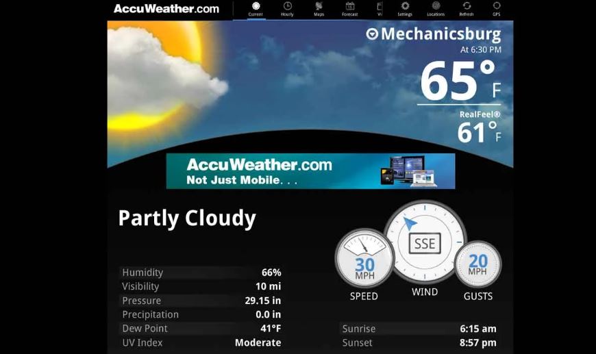 AccuWeather’s new app for Android Wear 2.0 provides 6 different ‘complications’