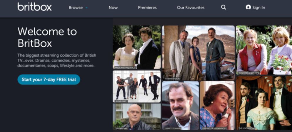 British TV streaming service BritBox launches in US