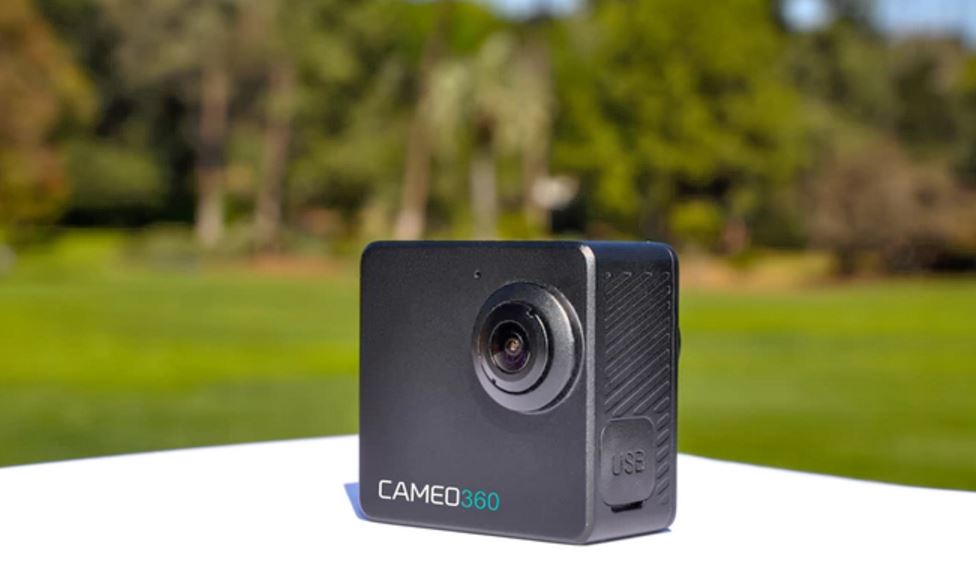 Cameo360 is the world’s smallest waterproof 4K dual-lens 360-degree camera