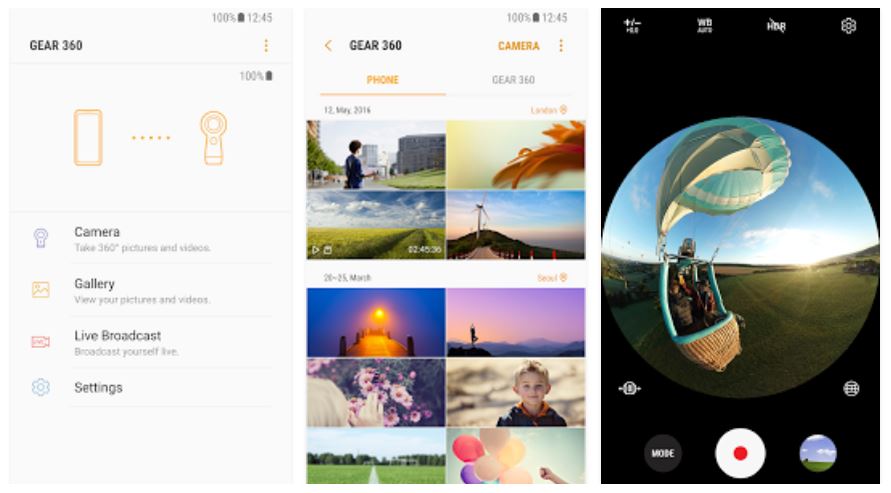 Official app for Samsung Gear 360 camera arrives on Google Play store