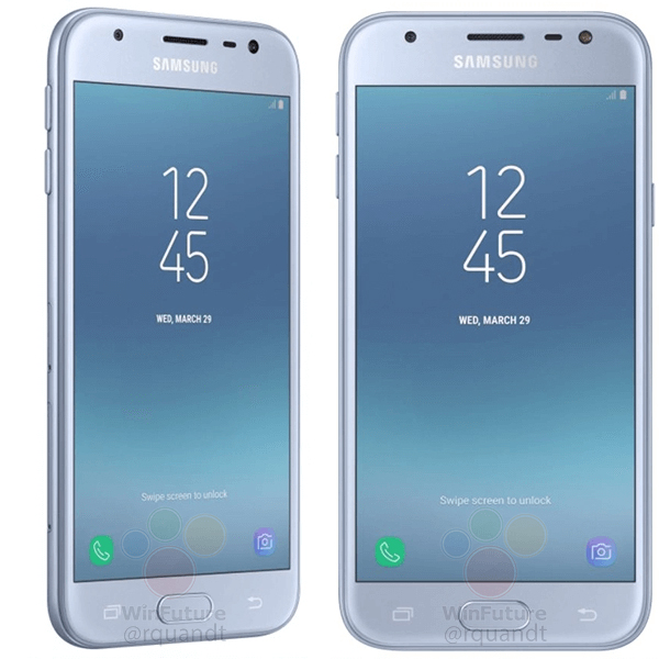 The Galaxy J3 (2017) for Europe market seen in new leak