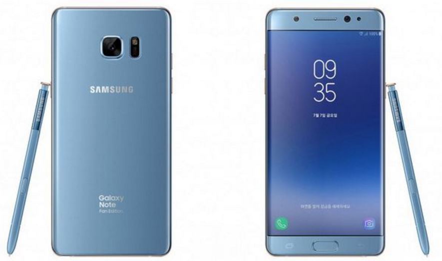 Samsung Galaxy Note 7 FE launched with smaller battery, S8 software