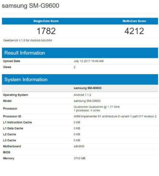 Two Samsung devices spotted on Geekbench, hints of Galaxy S8 Mini