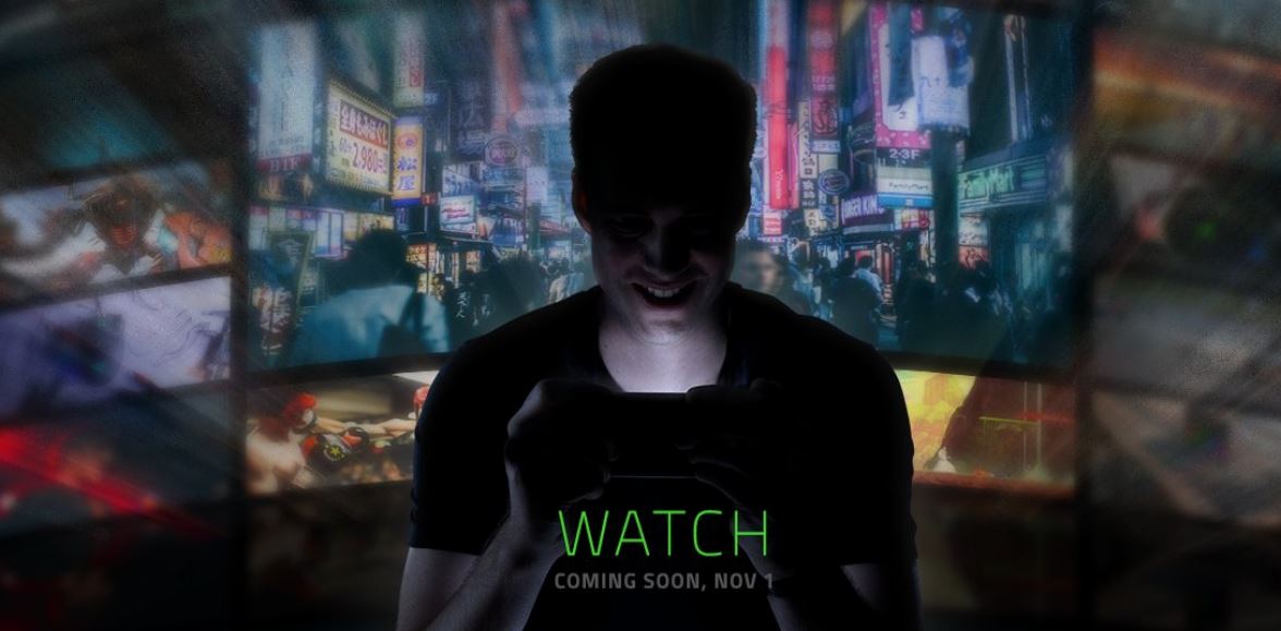 Razer teases big announcement coming Nov 1, most likely a new smartphone